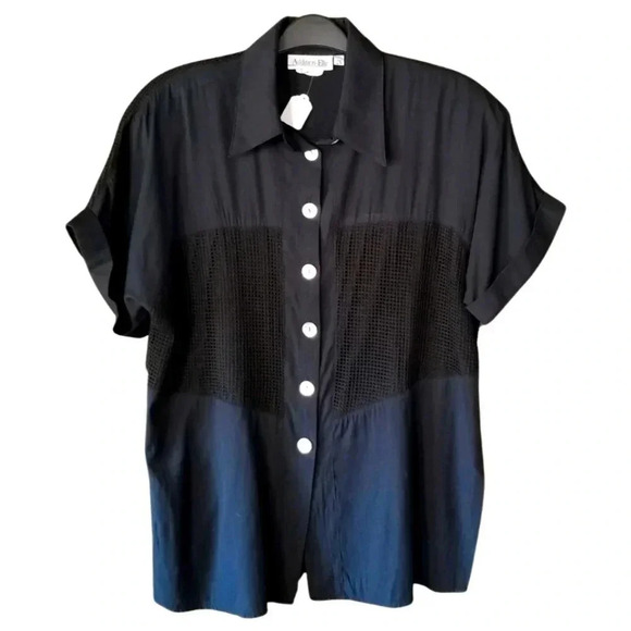 Vintage  short sleeves button down shirt - Picture 1 of 3